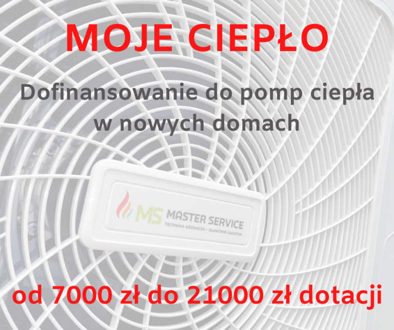 Dofinansowania z programu Moje Ciepło